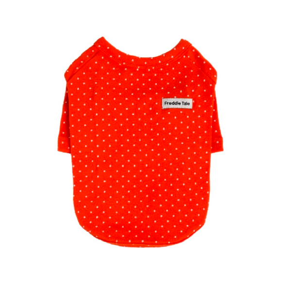 ※予約販売【FREDDIE TALE】Dotter raglan tee(red)