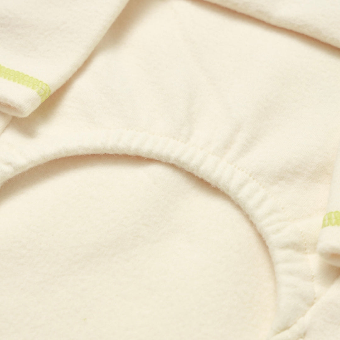 即納【iCANDOR】POLAR TWEED SNOOD TOP（CREAM）