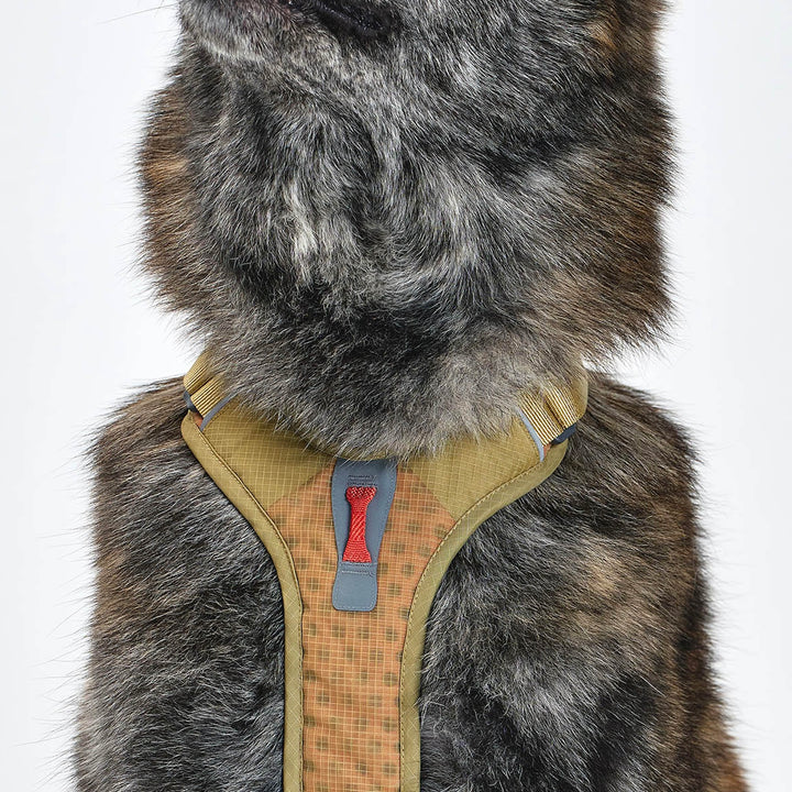 ※予約販売【munikund】TREKTAIL Harness - Beige ｜犬用ハーネス
