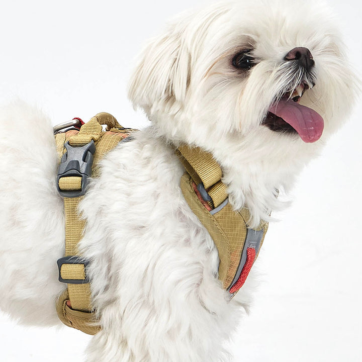 ※予約販売【munikund】TREKTAIL Harness - Beige ｜犬用ハーネス