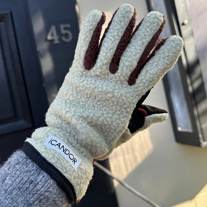 即納【iCANDOR】ADVENTURE GLOVE GRIP MASTER（OLIVE BROWN）