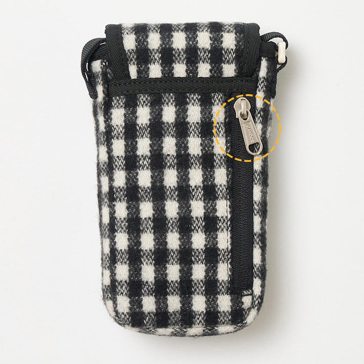 即納【iCANDOR】CASHEW NUT BAG（EDINBURGH CHECK）