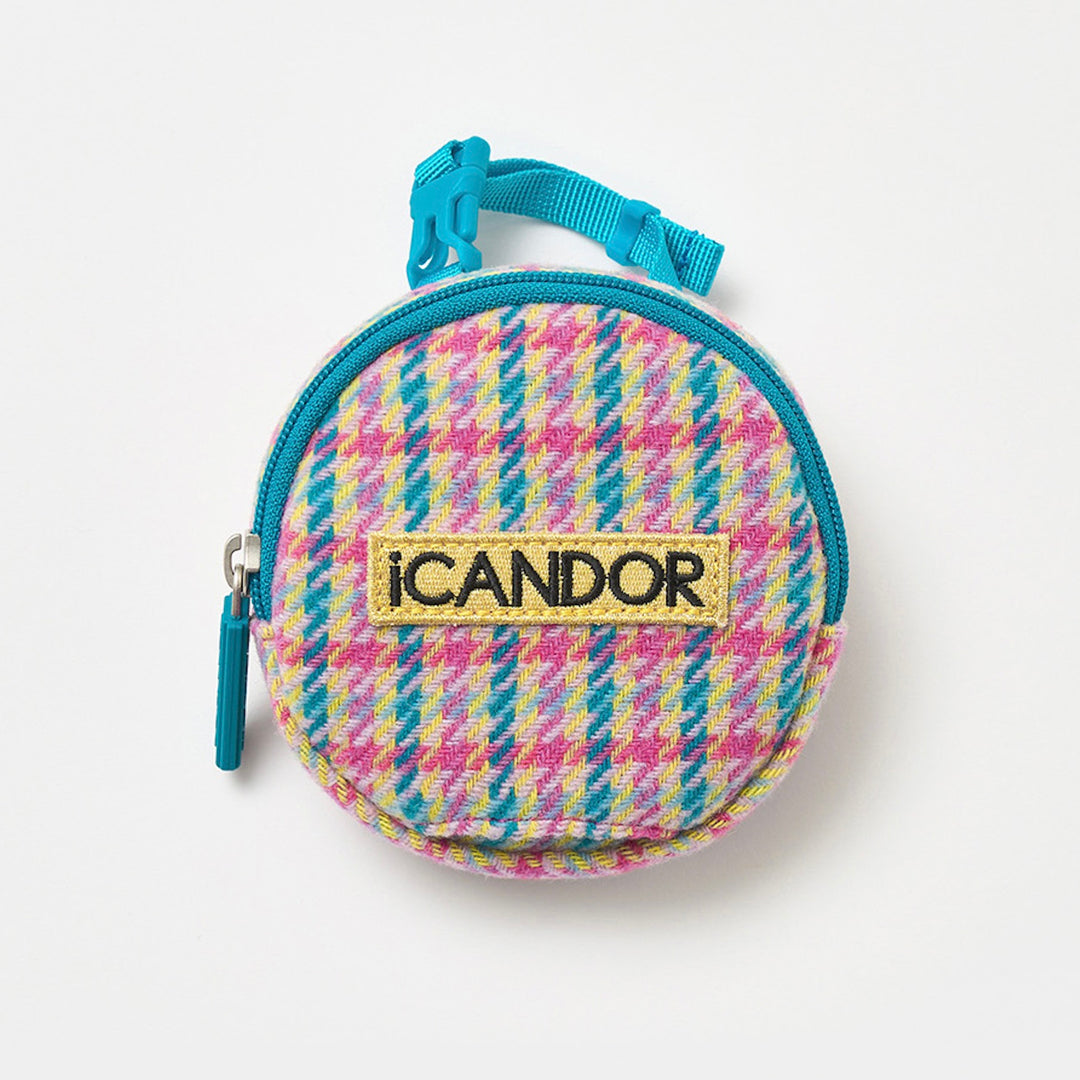 即納【iCANDOR】DINGLE-DANGLE BAG（EDINBURGH CHECK）