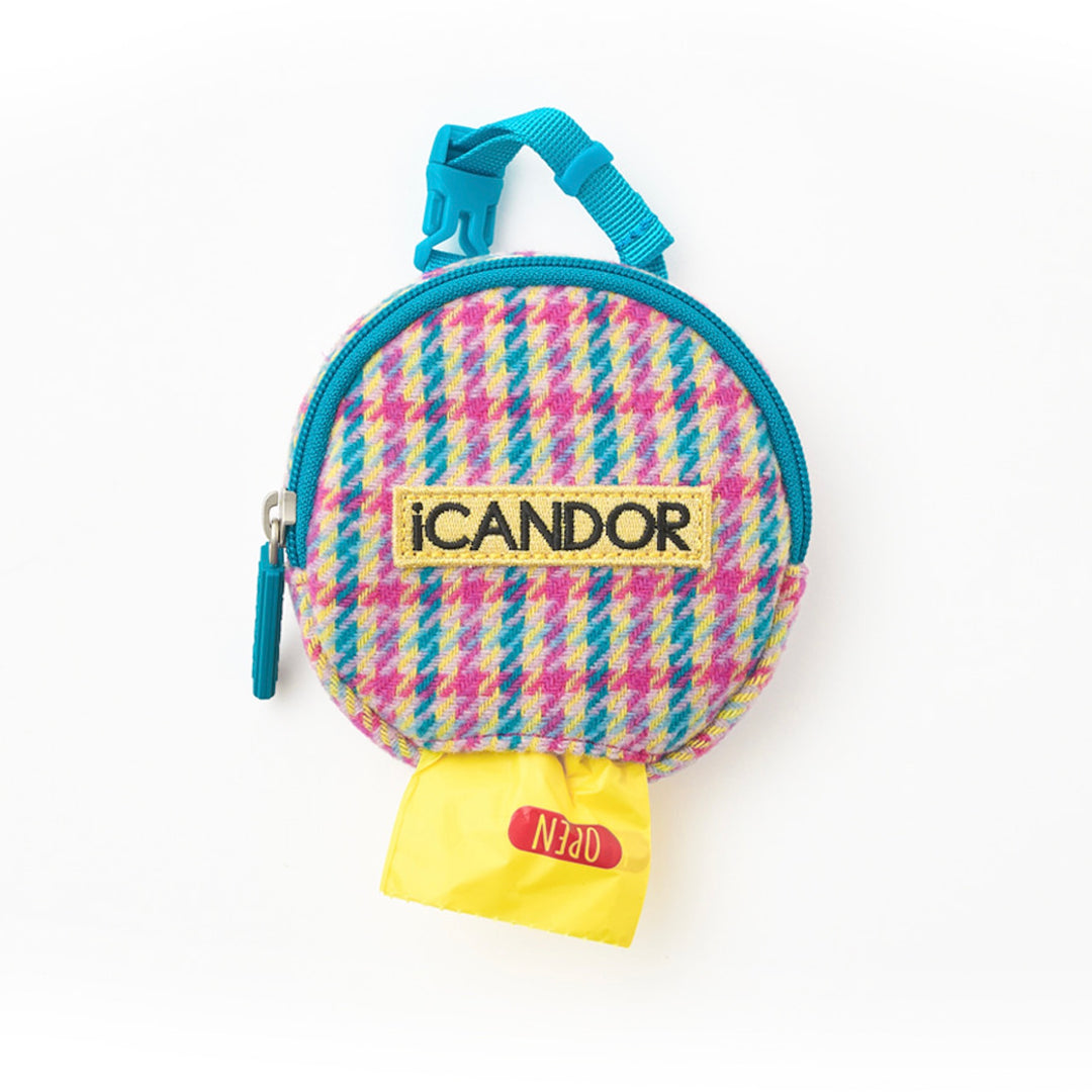 即納【iCANDOR】DINGLE-DANGLE BAG（EDINBURGH CHECK）