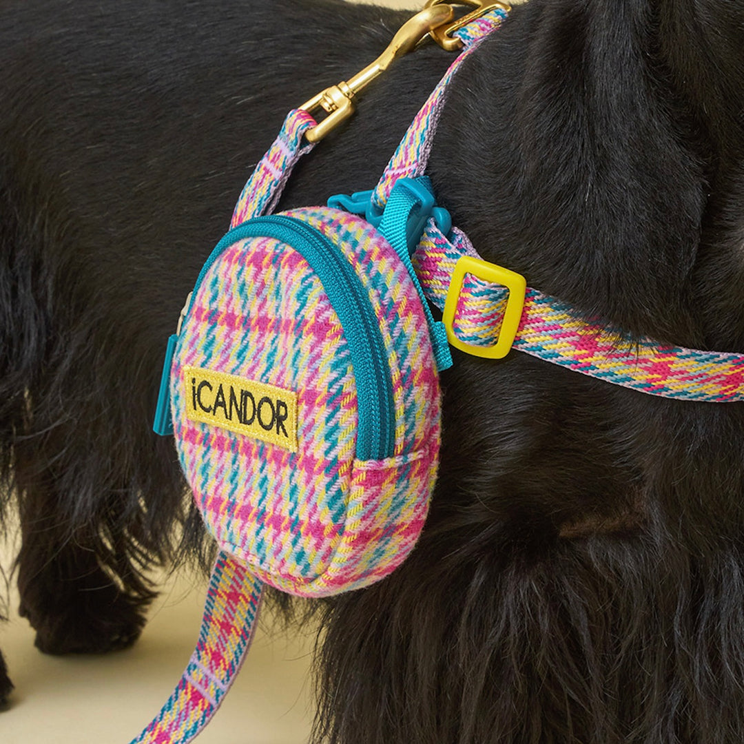 即納【iCANDOR】DINGLE-DANGLE BAG（EDINBURGH CHECK）