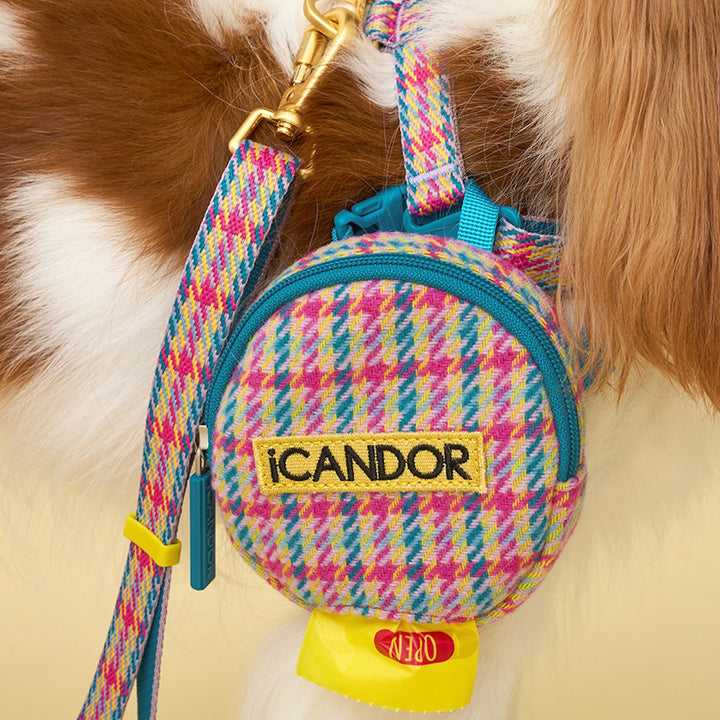 即納【iCANDOR】DINGLE-DANGLE BAG（EDINBURGH CHECK）