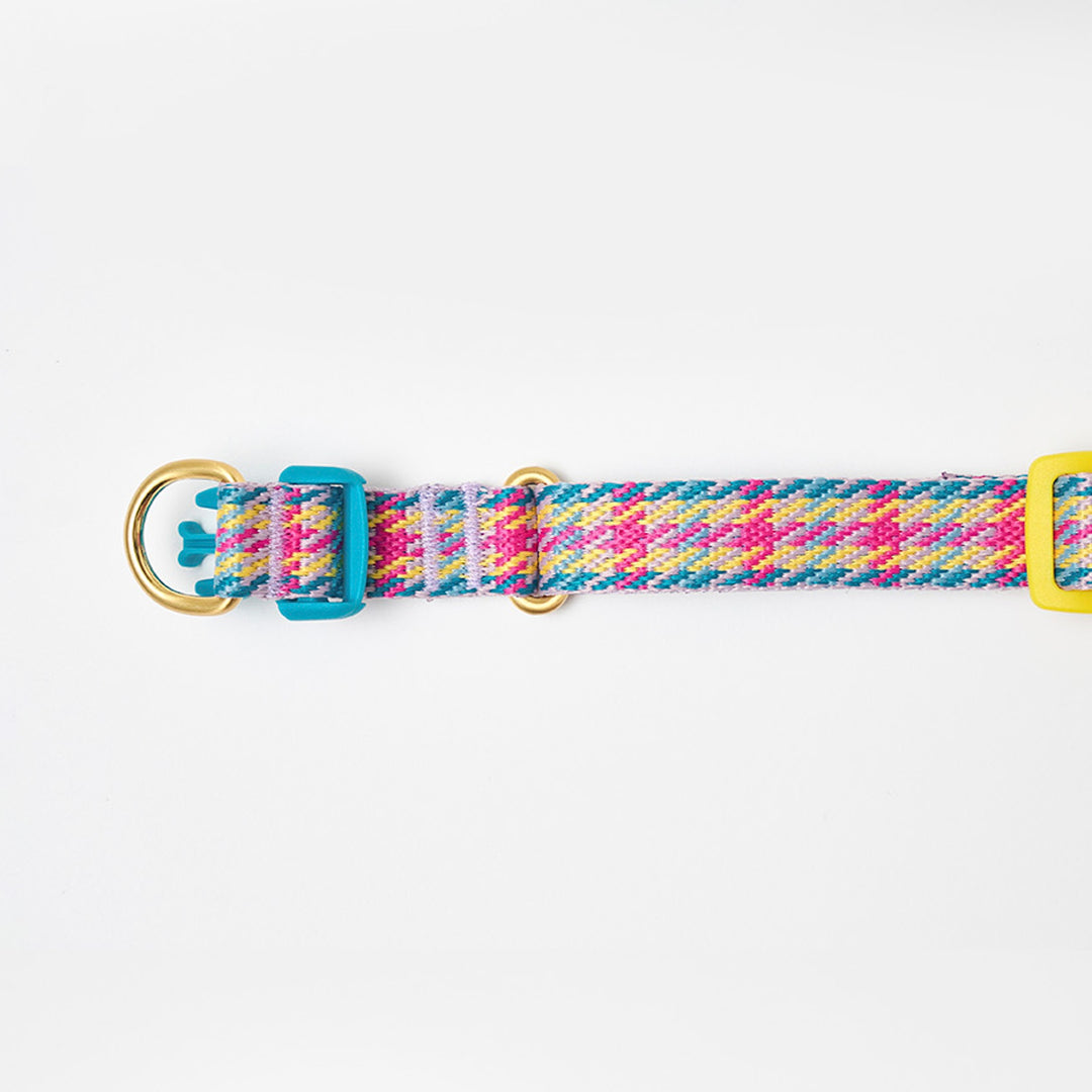 即納【iCANDOR】Gentle Collar Dual（EDINBURGH CHECK）L