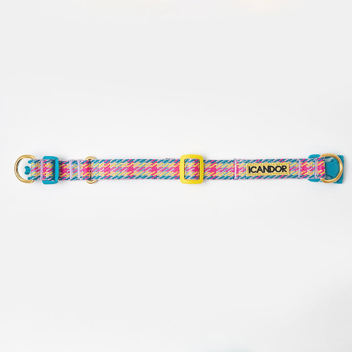 即納【iCANDOR】Gentle Collar Dual（EDINBURGH CHECK）L