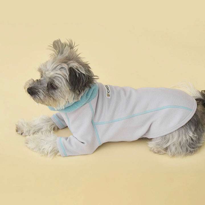 即納【iCANDOR】POLAR TWEED SNOOD TOP（GRAY）