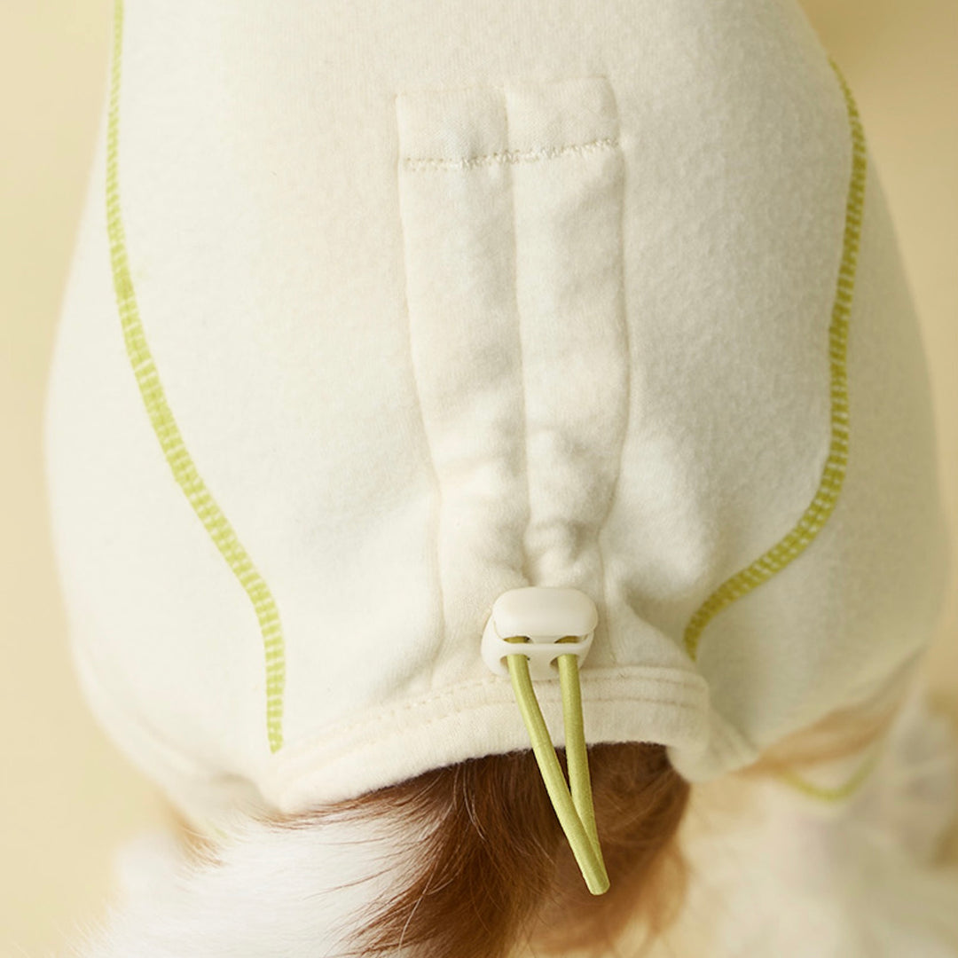 即納【iCANDOR】POLAR TWEED SNOOD SUIT（CREAM）