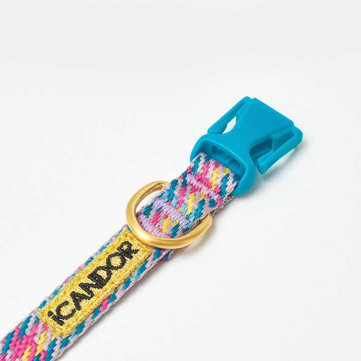 即納【iCANDOR】Gentle Collar（EDINBURGH CHECK）XS-15mm