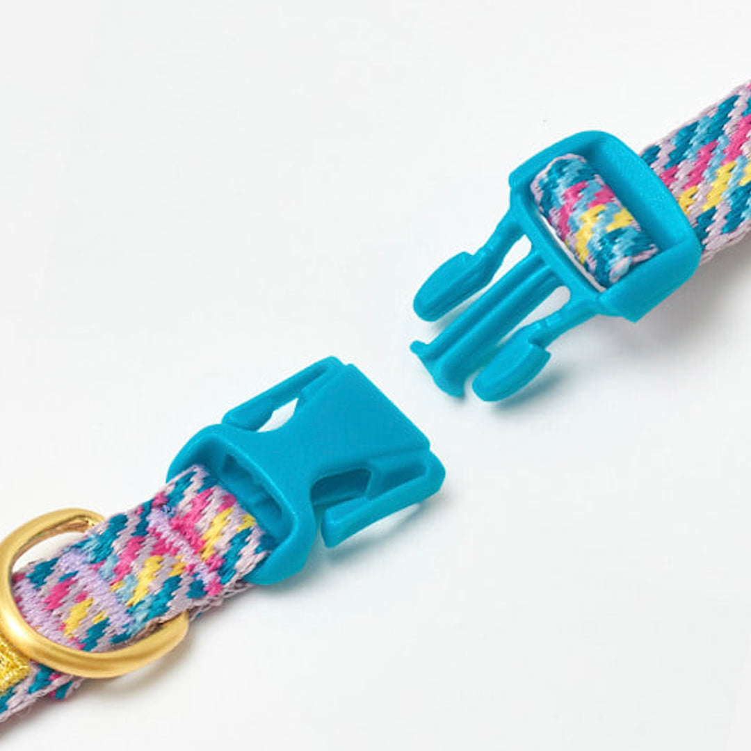 即納【iCANDOR】Gentle Collar（EDINBURGH CHECK）XS-15mm