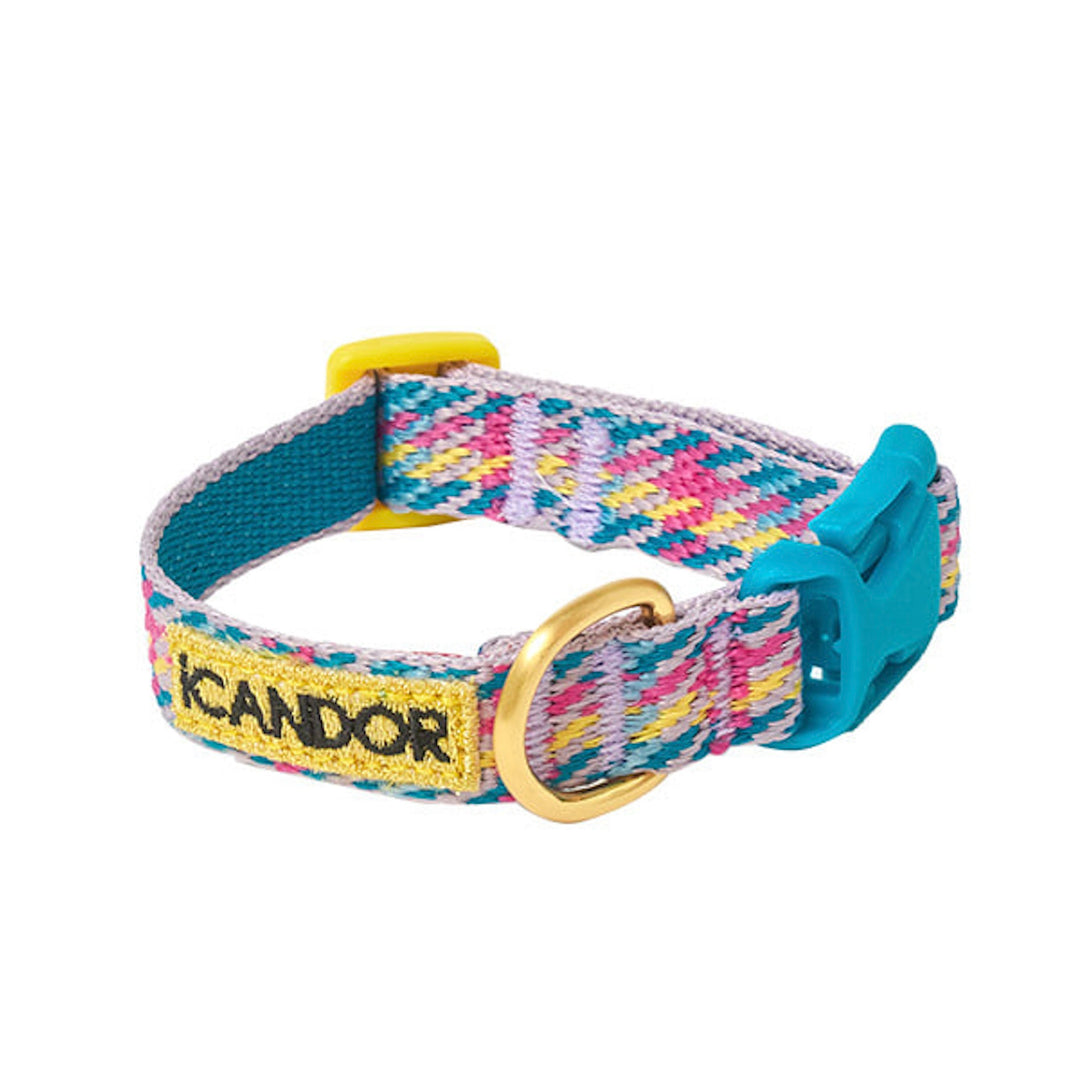 即納【iCANDOR】Gentle Collar（EDINBURGH CHECK）XS-15mm