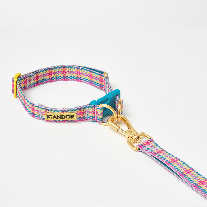 即納【iCANDOR】Gentle Leash Bolt（EDINBURGH CHECK）