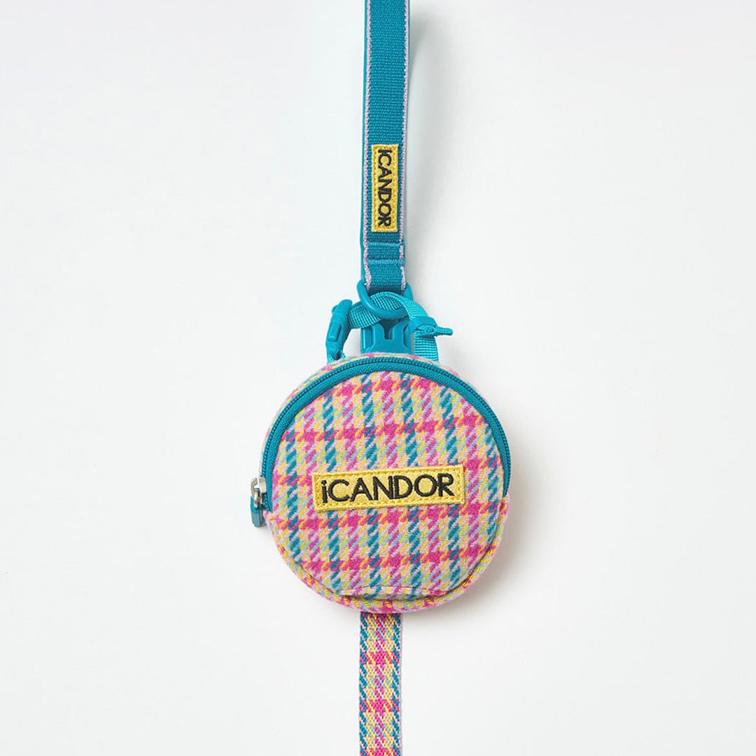 即納【iCANDOR】Gentle Leash Bolt Long（EDINBURGH CHECK）