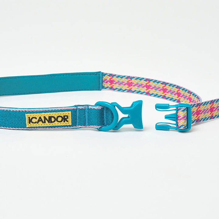 即納【iCANDOR】Gentle Leash Bolt Long（EDINBURGH CHECK）