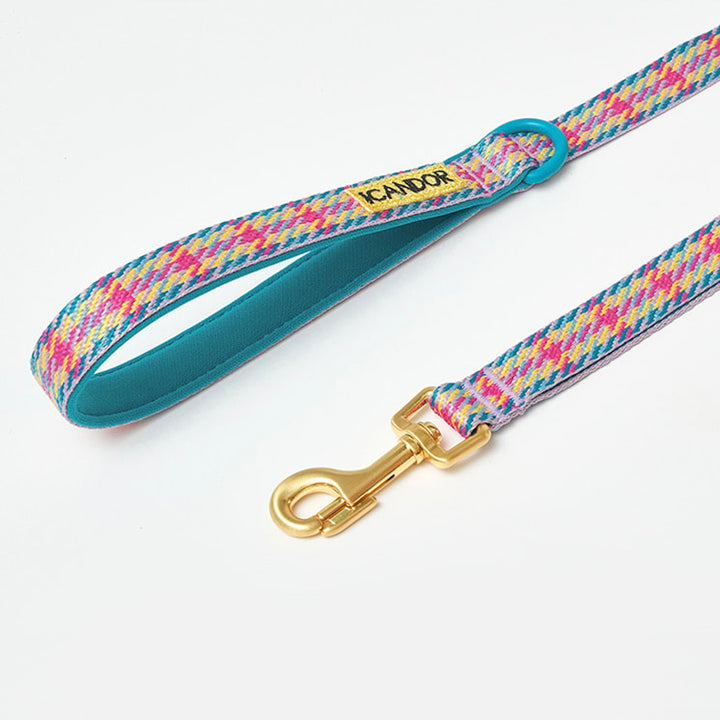 即納【iCANDOR】Gentle Leash（EDINBURGH CHECK）