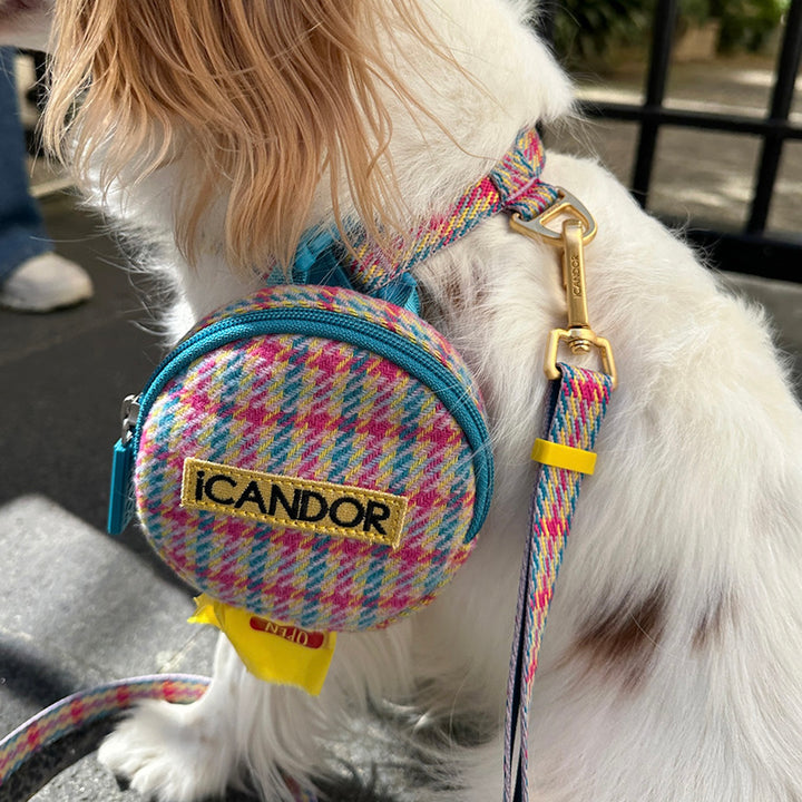 即納【iCANDOR】No-Pull Harness（EDINBURGH CHECK）