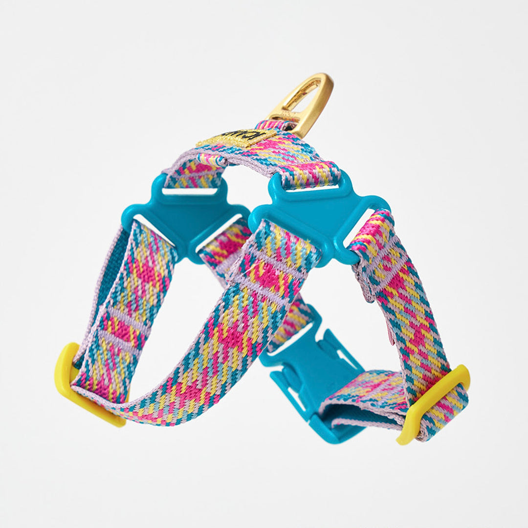 即納【iCANDOR】No-Pull Harness（EDINBURGH CHECK）