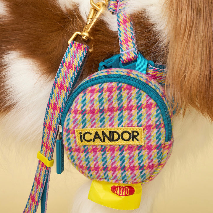 即納【iCANDOR】No-Pull Harness（EDINBURGH CHECK）