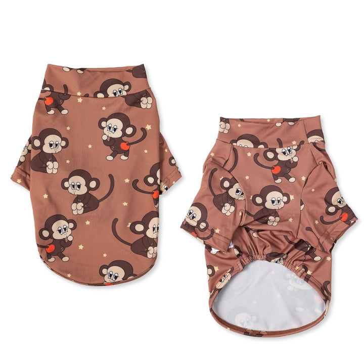 即納【andblank】Bebe Peanut Monkey AeroHeat T-Shirts