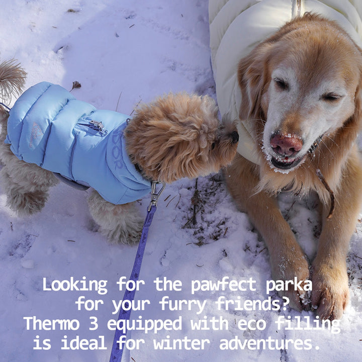 ※予約販売【iCANDOR】ADVENTURE PARKA THEMO 3（GENTLE BLUE）