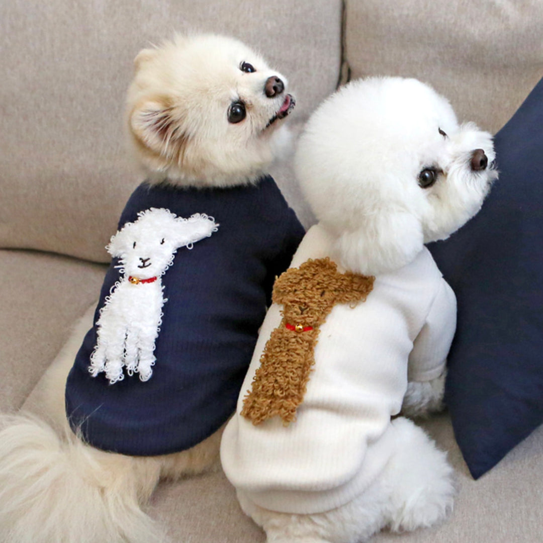 即納【ITS DOG】Poggle sheep fleece t-shirt（2 color）