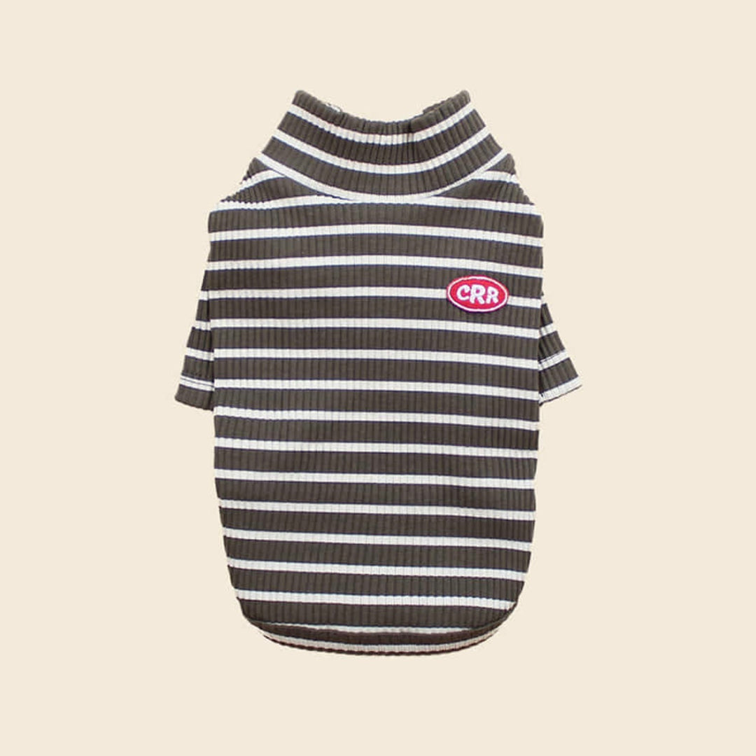 ※予約販売【CRR】Pop Stripe Polar Tee（Khaki）