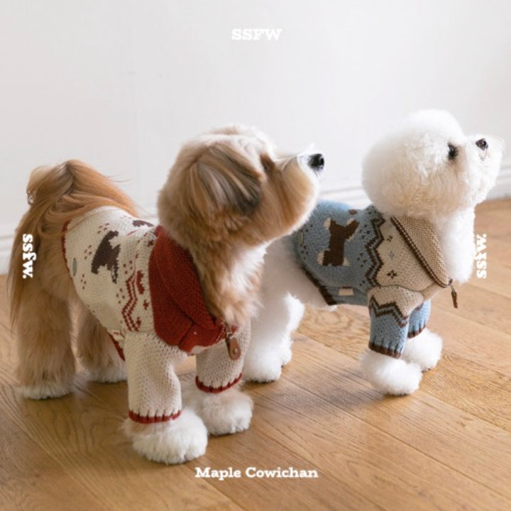 ※予約販売【ssfw】Maple Cowichan（2colors）