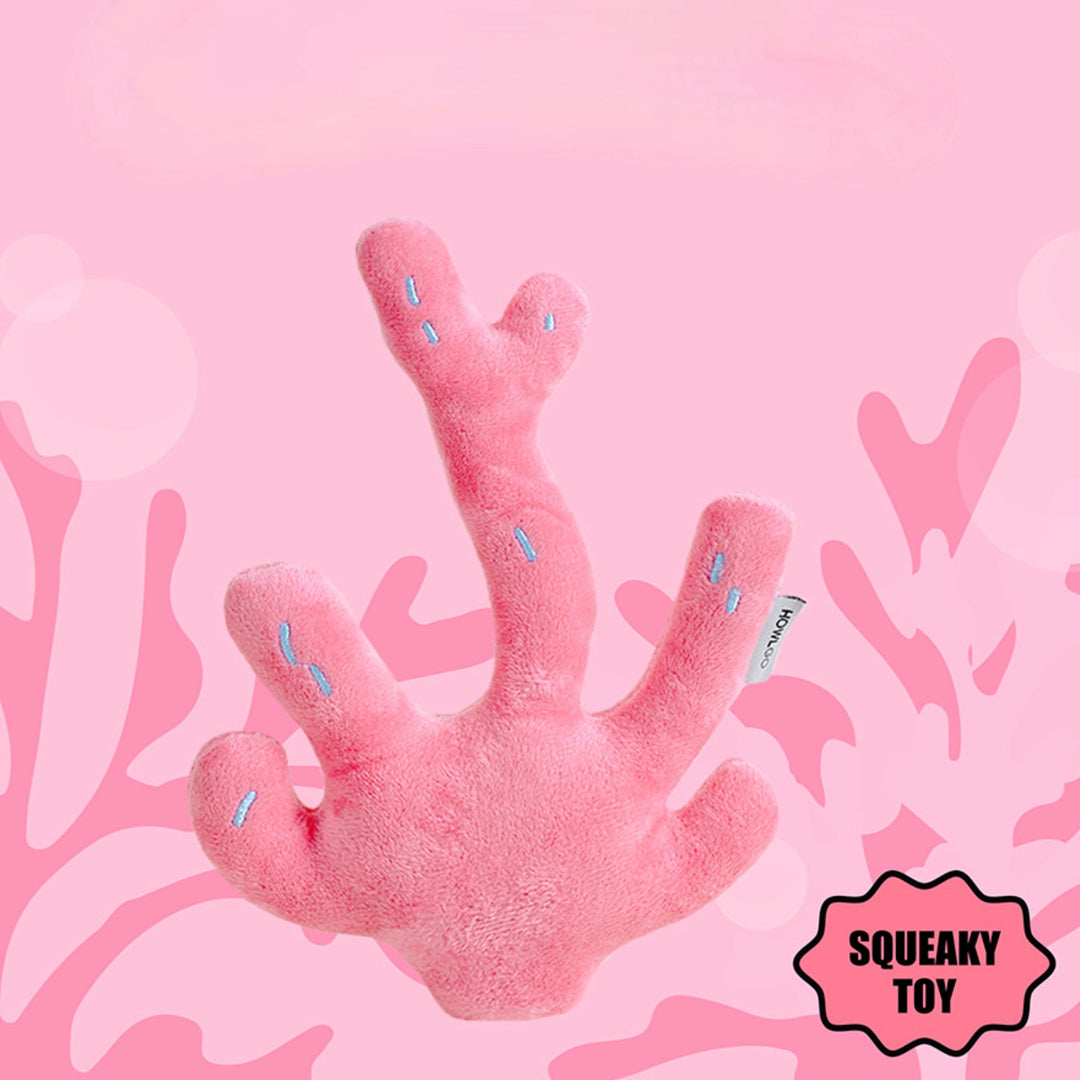 即納【HOWLPOT.】Howlgo Coral Reef Toy（Squeaky）