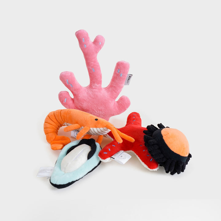 即納【HOWLPOT.】Howlgo Coral Reef Toy（Squeaky）