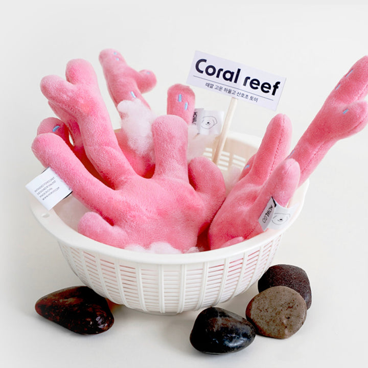 即納【HOWLPOT.】Howlgo Coral Reef Toy（Squeaky）