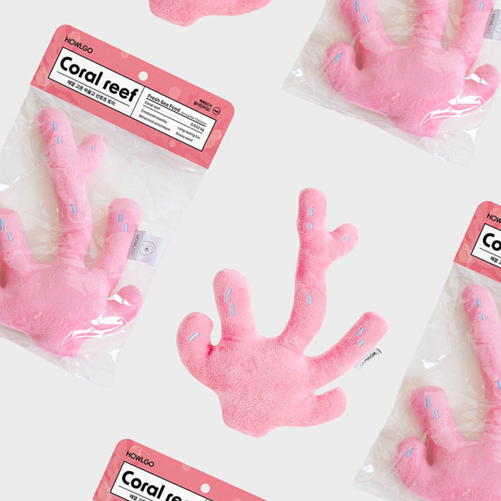 即納【HOWLPOT.】Howlgo Coral Reef Toy（Squeaky）