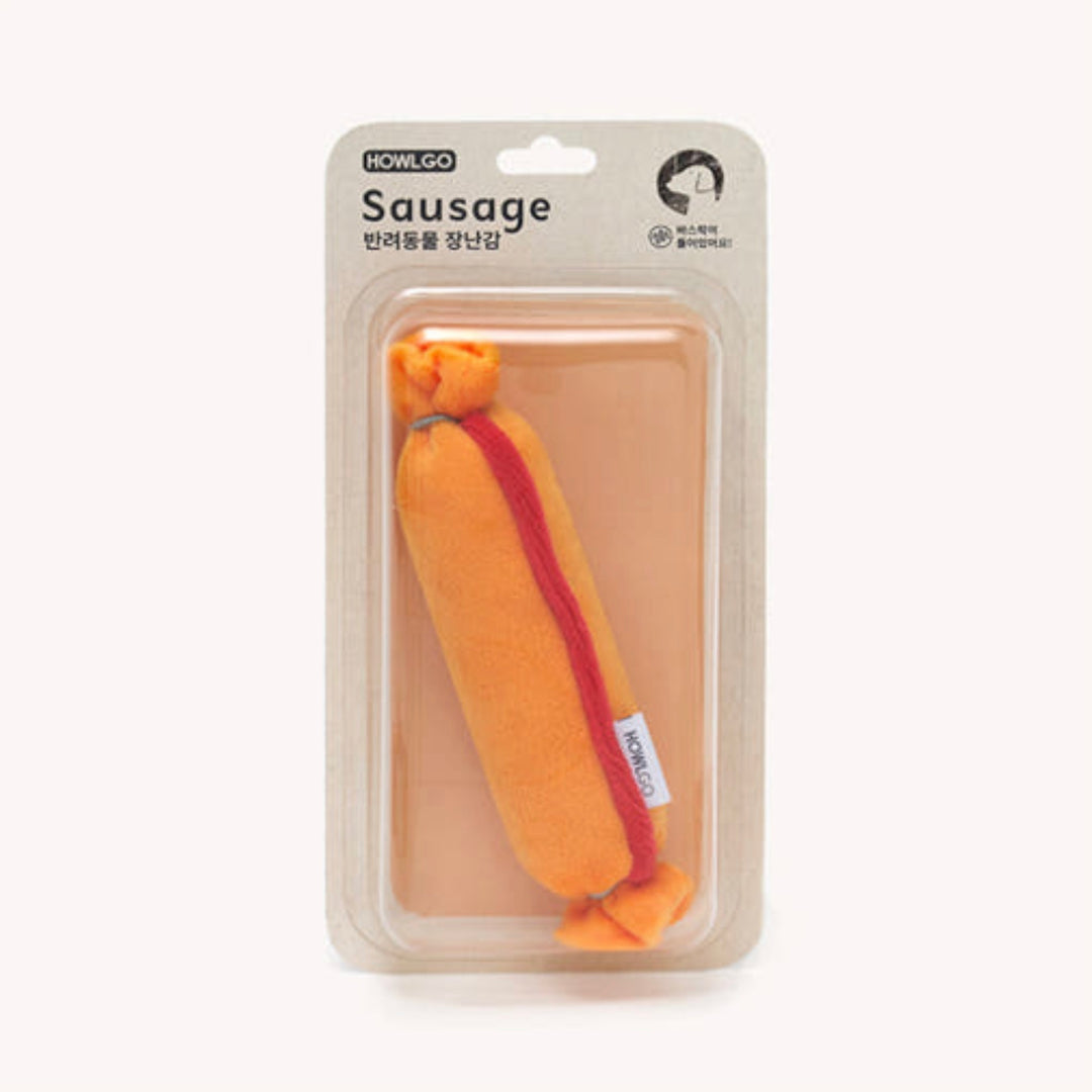 即納【HOWLPOT.】Howlgo Sausage Toy（Rustle）