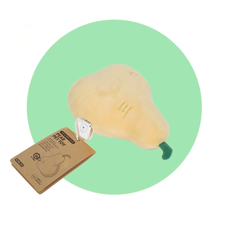 即納【HOWLPOT.】Howlgo × Lotte Pear Toy（Squeaky）
