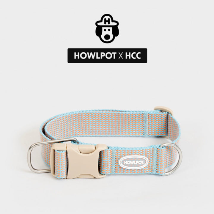 即納【HOWLPOT.】HOWL POT ×  HCC Large Club Collar（Blue）