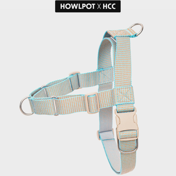 即納【HOWLPOT.】HOWL POT ×  HCC Large Club Harness（Blue）
