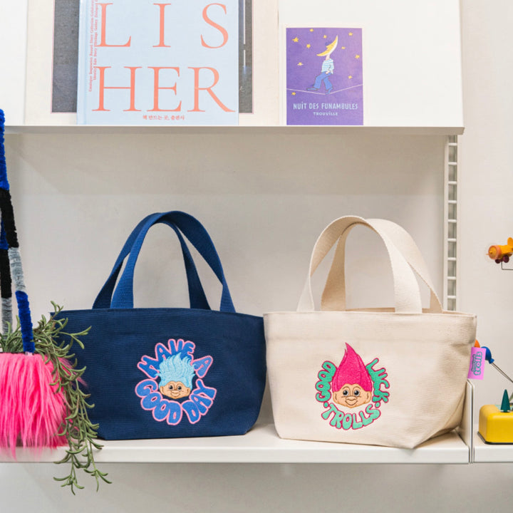 即納【HOWLPOT.】Howlpot × TROLLS Waking Bag（Ivory）