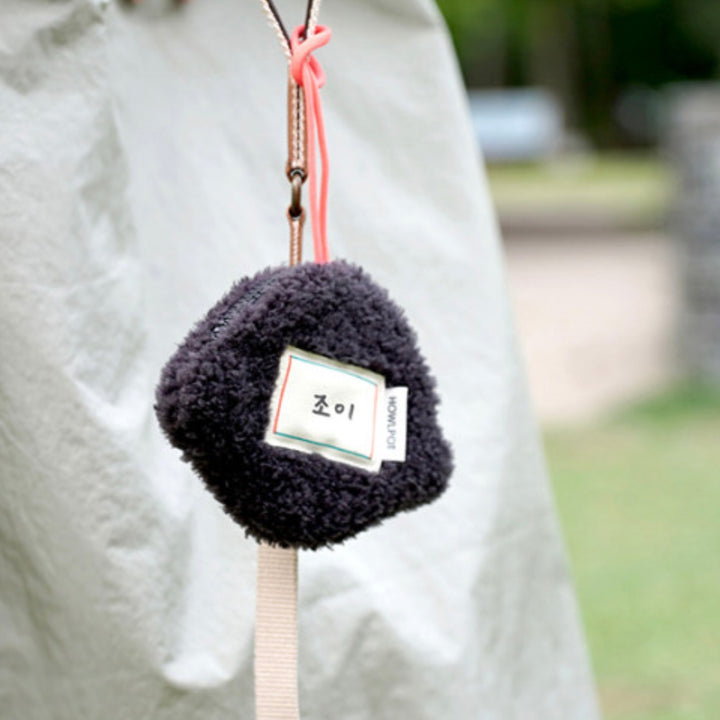 ※予約販売【HOWLPOT.】Furry Pouch（Black）