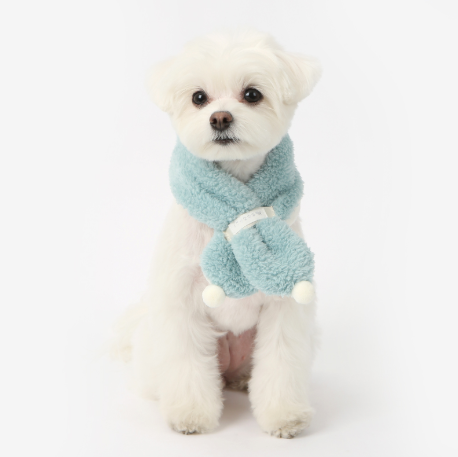 ※予約販売【ITS DOG】Snowball scarf(mint)