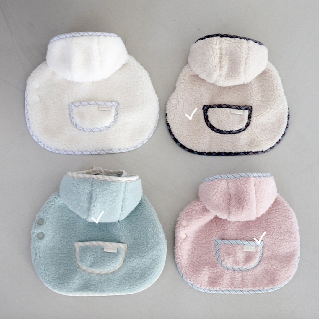 ※予約販売【near by us】Winter hood coat（Pink）