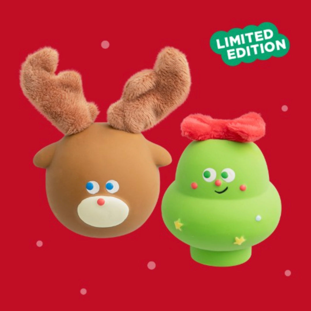 即納【BITE ME】Furry Christmas Latex Toy - Rudolph & Tree