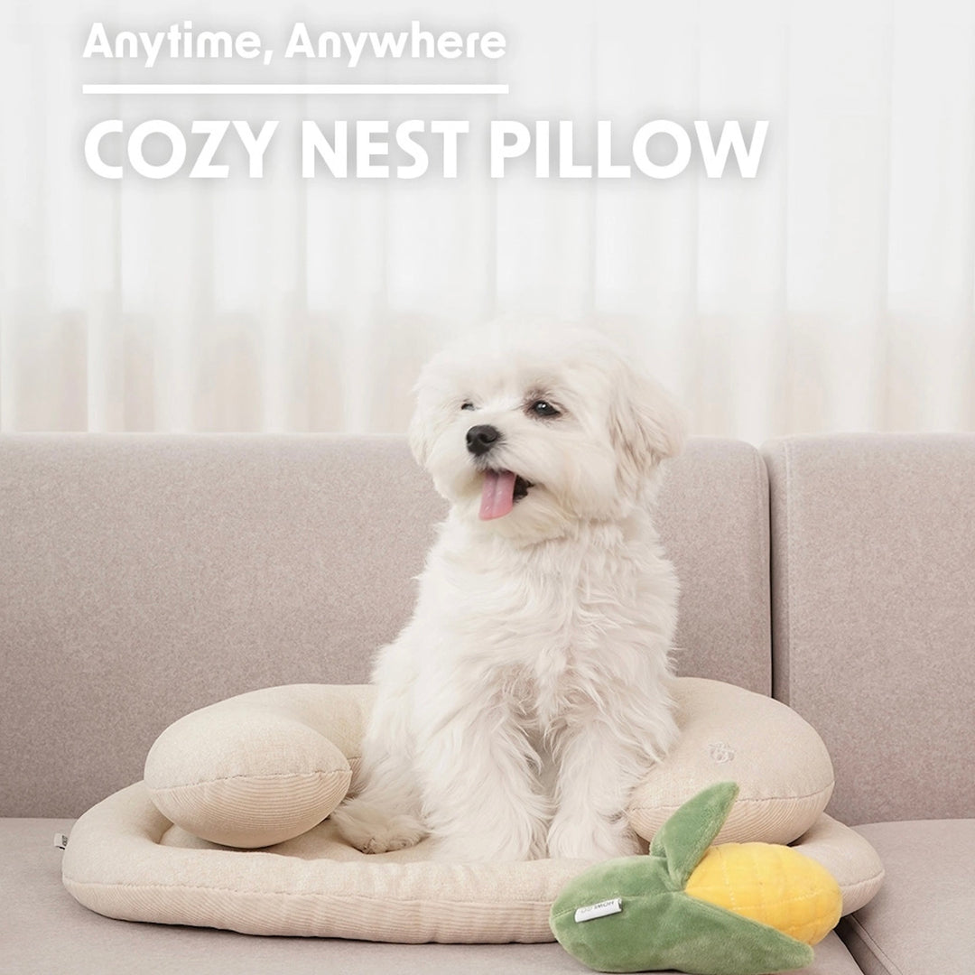 ※予約販売【HOWLPOT】Cozy Nest Pillow（Sandy Beige）