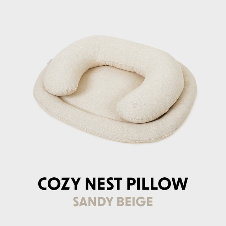 ※予約販売【HOWLPOT】Cozy Nest Pillow（Sandy Beige）