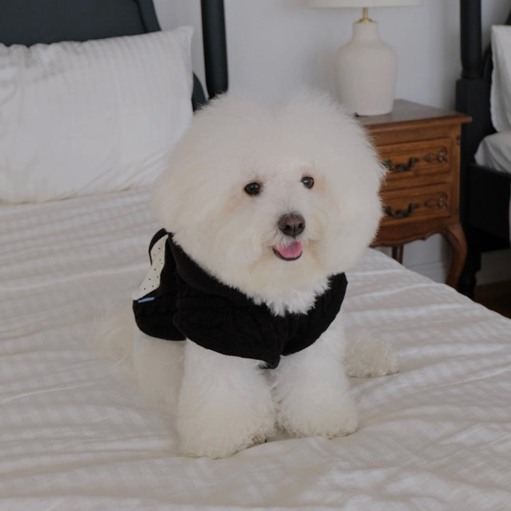 ※予約販売【FREDDIE TALE】Naughty Rabbit Cable Poncho