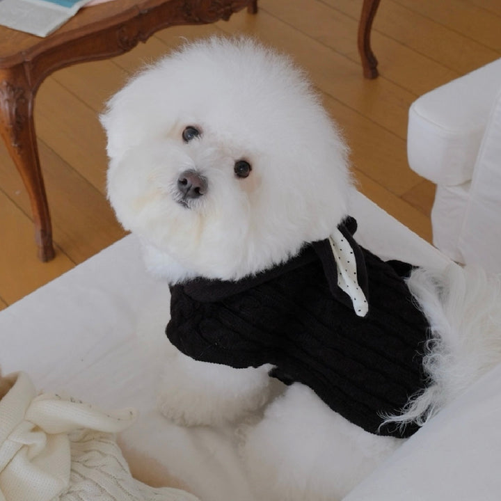 ※予約販売【FREDDIE TALE】Naughty Rabbit Cable Poncho