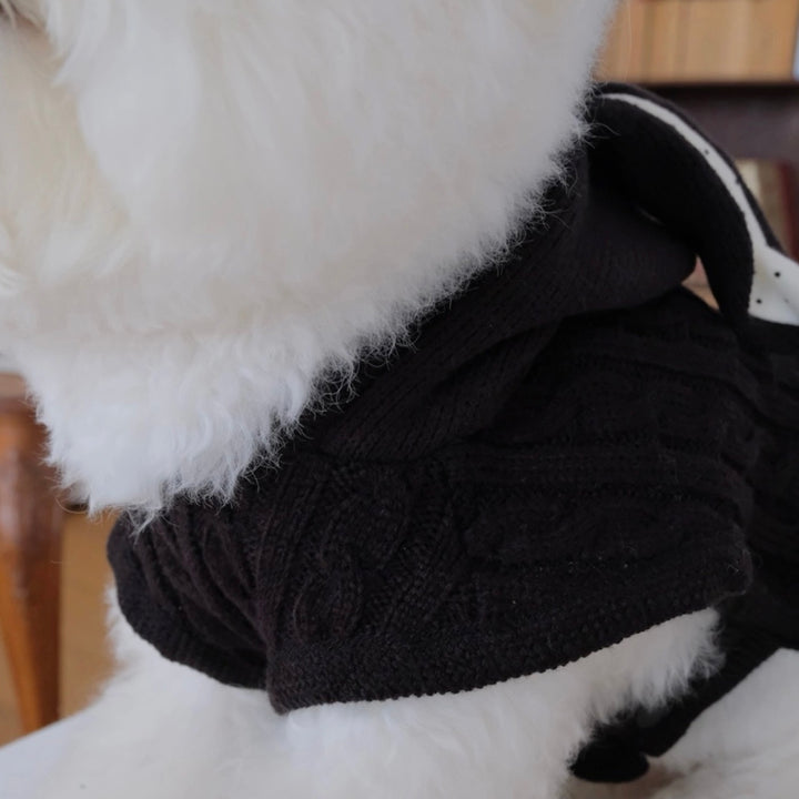 ※予約販売【FREDDIE TALE】Naughty Rabbit Cable Poncho