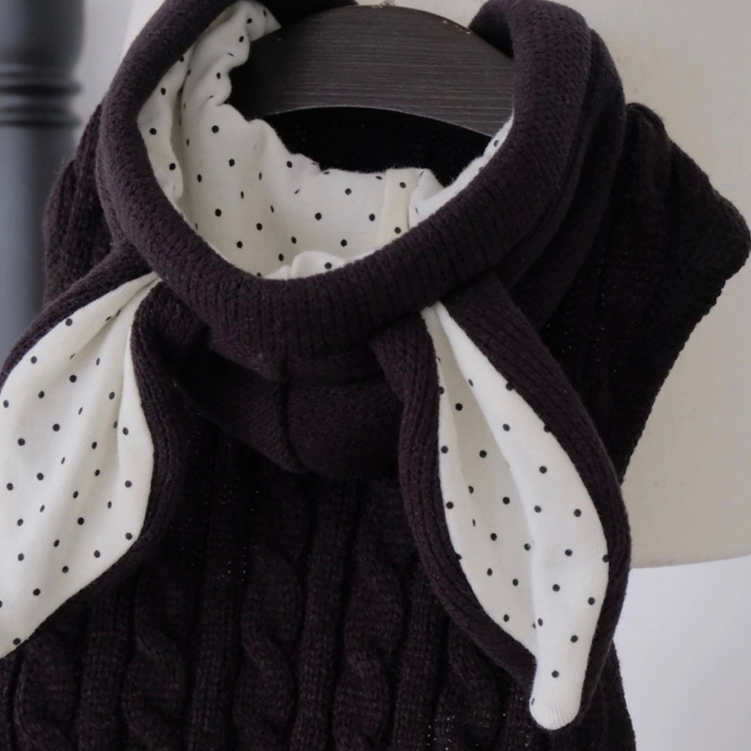 ※予約販売【FREDDIE TALE】Naughty Rabbit Cable Poncho