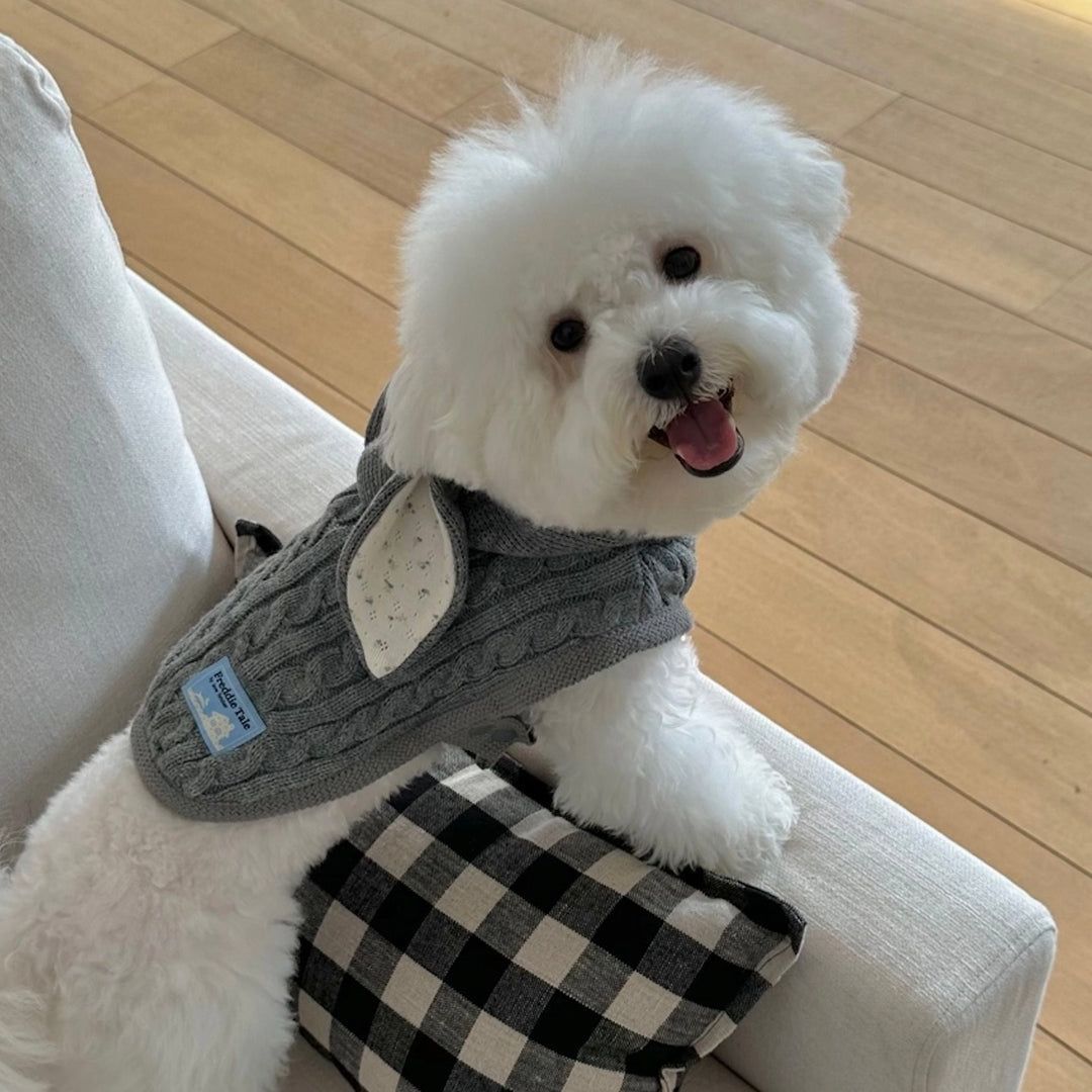 ※予約販売【FREDDIE TALE】Mr.Rabbit Cable Poncho