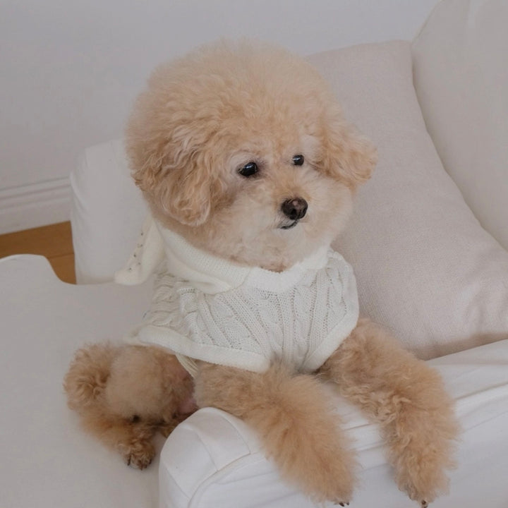 ※予約販売【FREDDIE TALE】Sweet Rabbit Cable Poncho